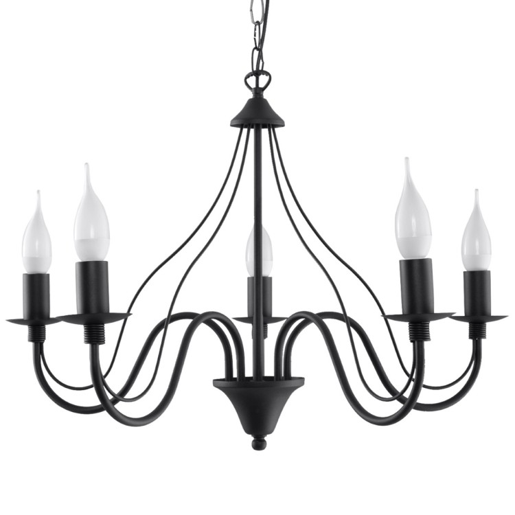 Lustre MINERWA 5 noir