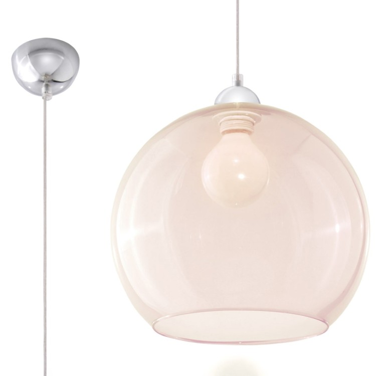 Lampe pendante BALL champagne