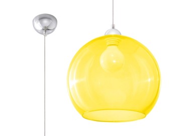 Lampe pendante BALL jaune