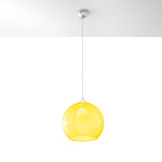 Lampe pendante BALL jaune