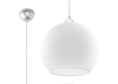 Lampe pendante BALL blanc