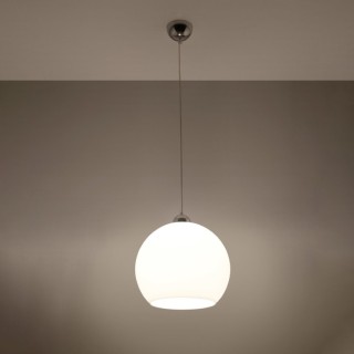 Lampe pendante BALL blanc