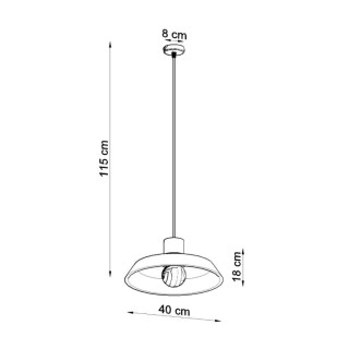 Lampe suspendue AFRA
