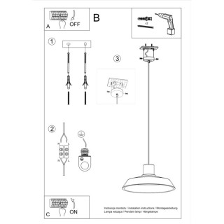 Lampe suspendue AFRA