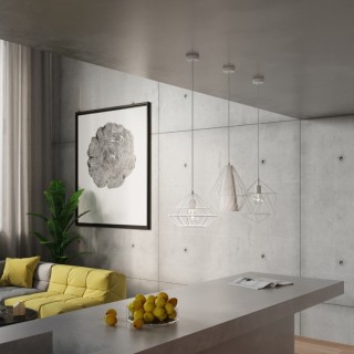 Lampe pendante UMBERTO blanc