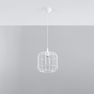 Lampe suspendue CELTA blanc