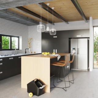 Lampe suspendue CELTA blanc