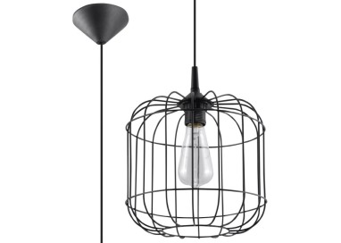 Lampe suspendue CELTA noir
