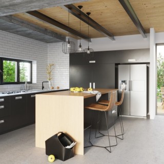 Lampe suspendue CELTA noir