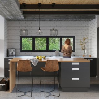 Lampe suspendue CELTA noir