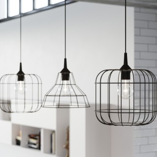 Lampe suspendue CELTA noir