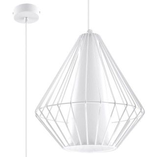 Lampe suspendue DEMI blanc