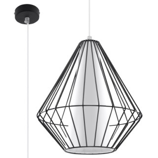 Lampe suspendue DEMI noir