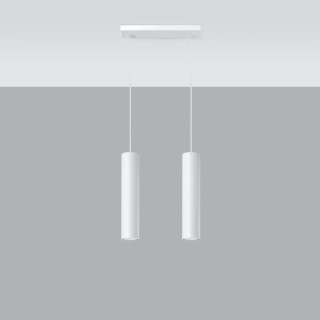 Lampe suspendue LAGOS 2 blanc