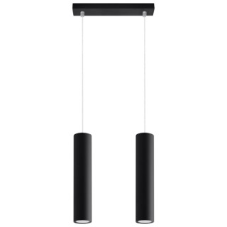 Lampe pendante LAGOS 2 noir