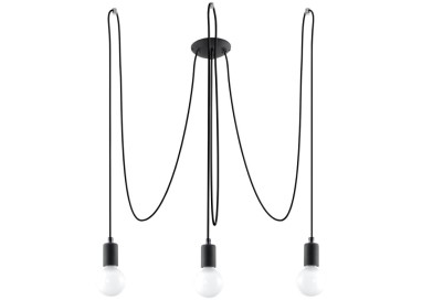 Lustre EDISON 3 noir