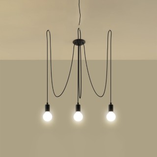 Lustre EDISON 3 noir