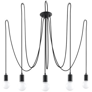 Lustre EDISON 5 noir