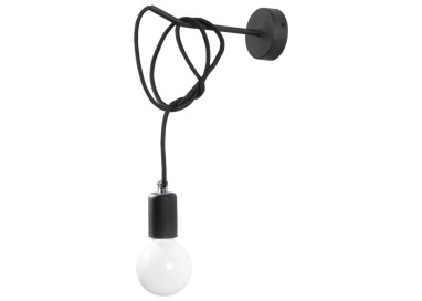 Applique EDISON noir