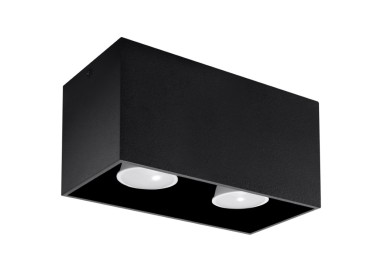 Plafonnier QUAD noir