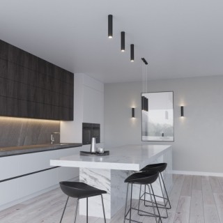 Plafonnier LAGOS 30 noir