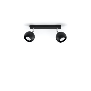 Plafonnier OCULARE 2 noir