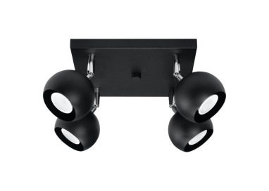 Plafonnier OCULARE 4 noir