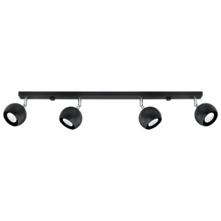 Plafonnier OCULARE 4L noir
