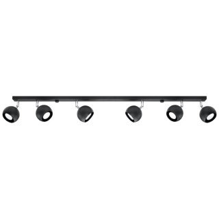 Plafonnier OCULARE 6L noir