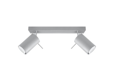 Plafonnier RING 2 gris