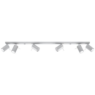 Plafonnier RING 6L gris