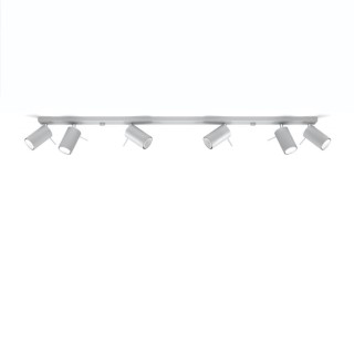 Plafonnier RING 6L gris