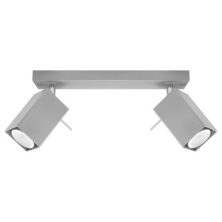 Plafonnier MERIDA 2 gris