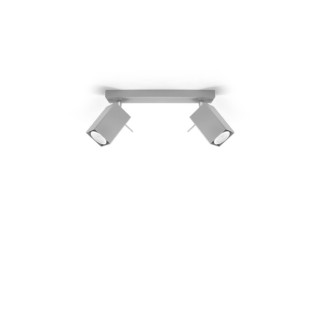 Plafonnier MERIDA 2 gris