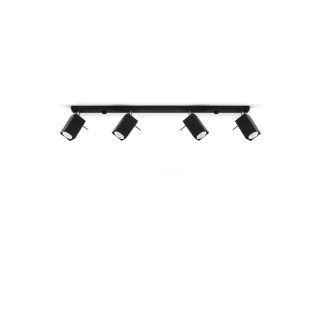 Plafonnier MERIDA 4L noir