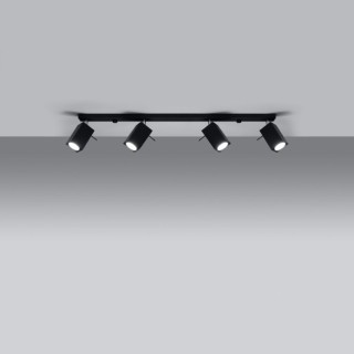 Plafonnier MERIDA 4L noir