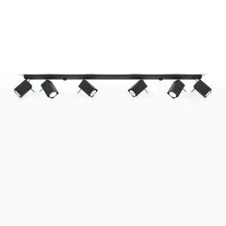 Plafonnier MERIDA 6L noir