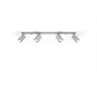Plafonnier MERIDA 4L gris