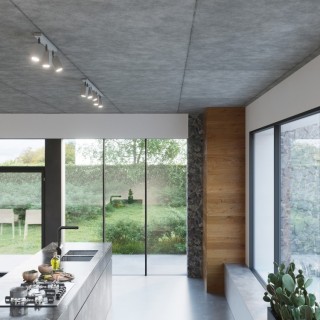 Plafonnier MERIDA 4L gris