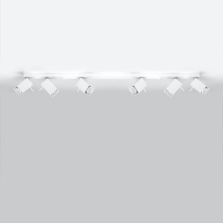 Plafonnier MERIDA 6L blanc