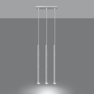Lampe pendante PASTELO 3 blanc