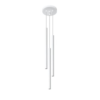 Lampe pendante PASTELO 3P blanc