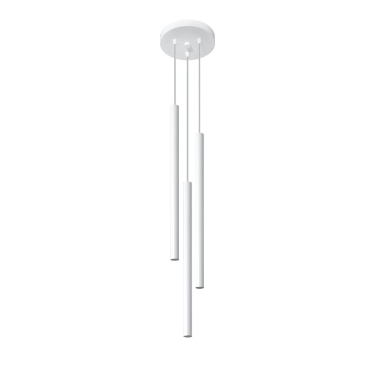 Lampe pendante PASTELO 3P blanc