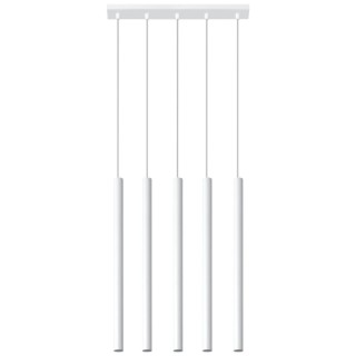 Lampe pendante PASTELO 5 blanc