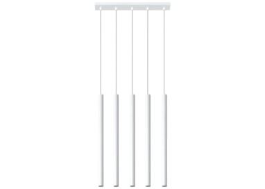 Lampe pendante PASTELO 5 blanc