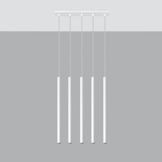 Lampe pendante PASTELO 5 blanc
