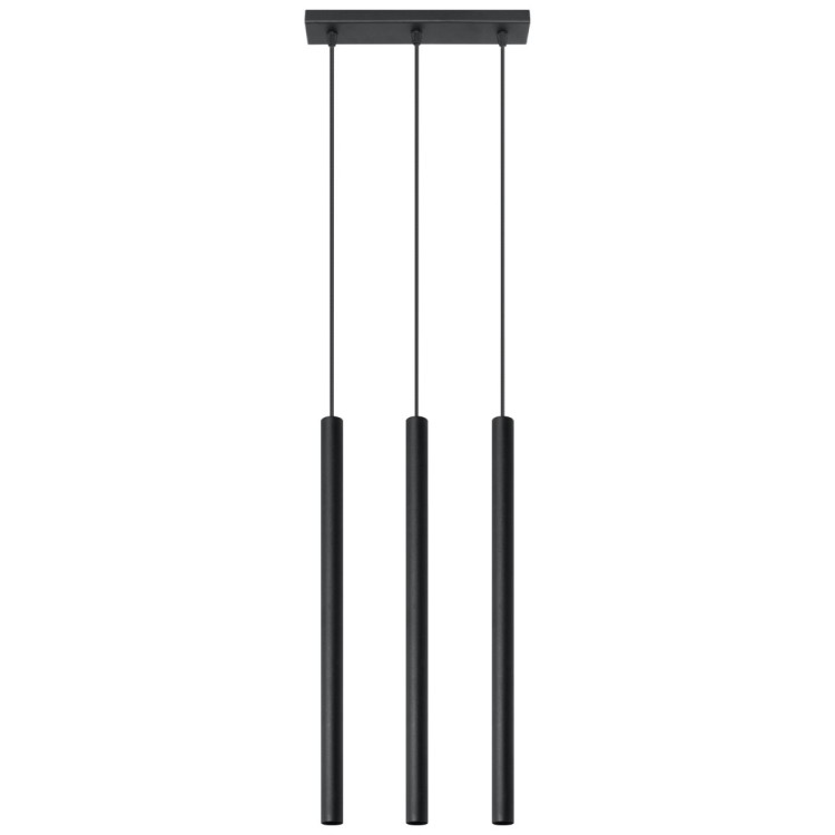 Lampe pendante PASTELO 3 noir