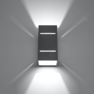 Applique BLOCCO gris