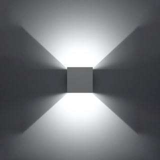 Applique LUCA blanche LED IP54