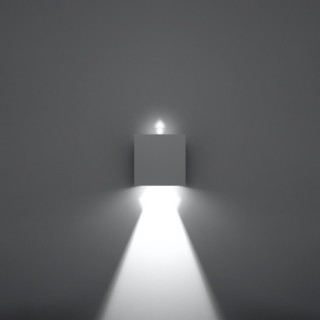 Applique LUCA blanche LED IP54